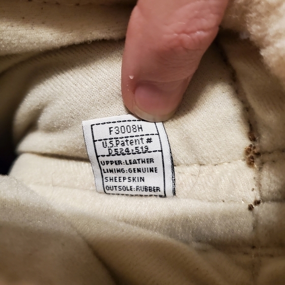 Ugg Suburb Chocolate Brown Suede Leather Shearling Crochet Boots Woman's 7 - Picture 10 of 13